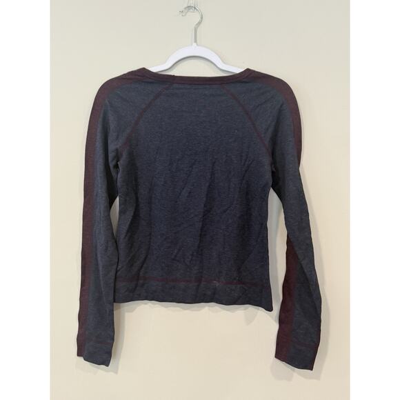 3 THREE DOTS COLORBLOCK WOMEN'S CROPPED TEE T-SHIRT TOP XS - Picture 6 of 9